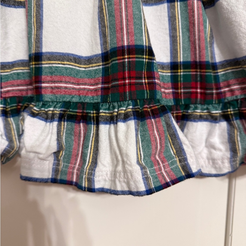Ruffle Butts Plaid Long Sleeve Dress 18-24m - Picture 3 of 6